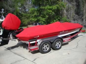 Custom boat cover - custom boat motor cover