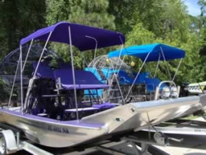 Custom Airboat Bimini