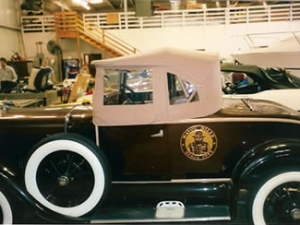 Custom made convertible top