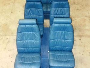 leather airplane seats