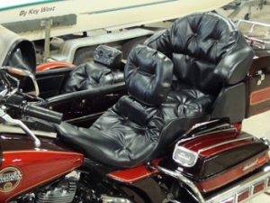 Custom Harley seat