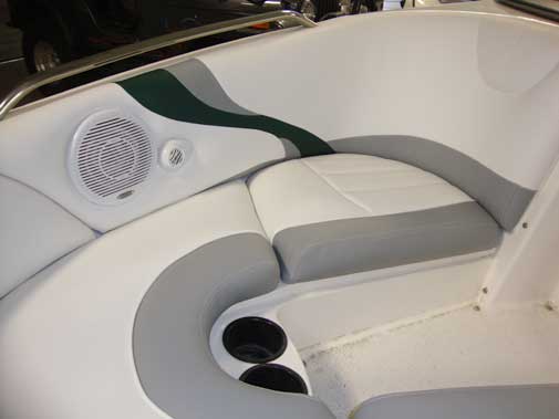 Custom boat interior