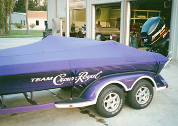 Custom boat cover colors