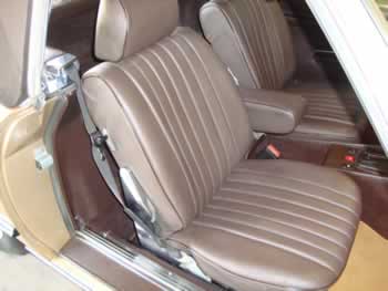 Mercedes reupholstery